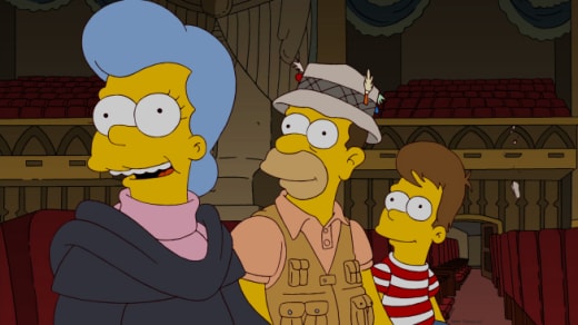 Homer and his Mother