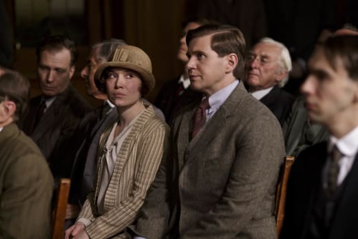 Tom and Miss Bunting - Downton Abbey
