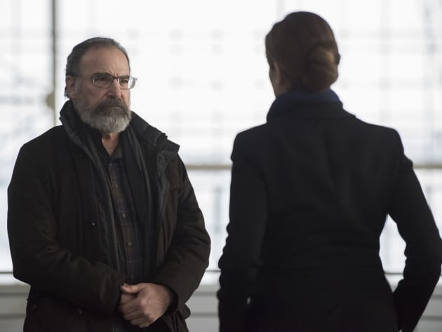 Saul Presents Keane with Evidence - Homeland