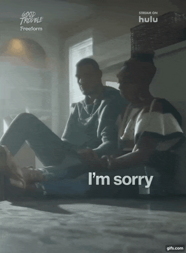 Reunited with Isaac (GIF) - Good Trouble Season 5 Episode 10