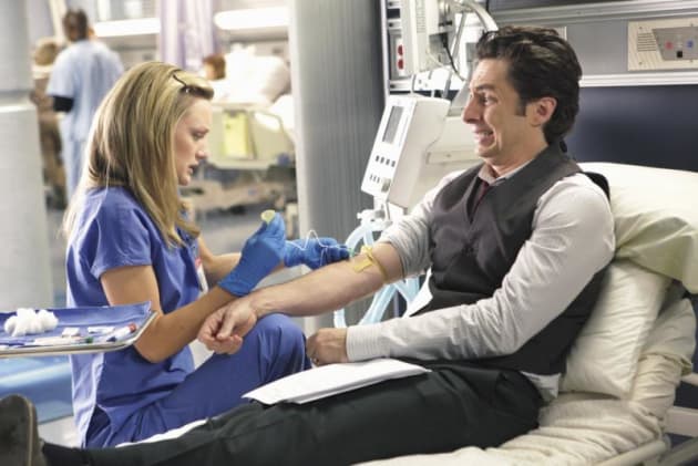 J.D. Helps Lucy