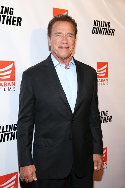 Arnold Schwarzenegger Attends Premiere