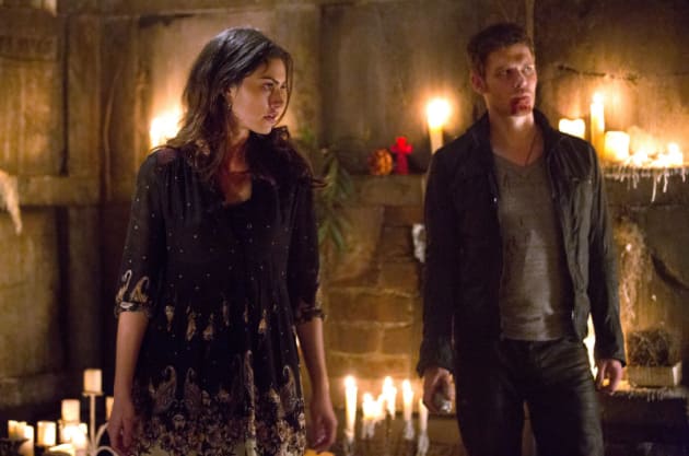 Hayley with Klaus