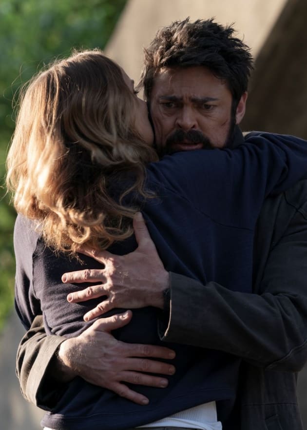 Becca and Billy Hug - The Boys