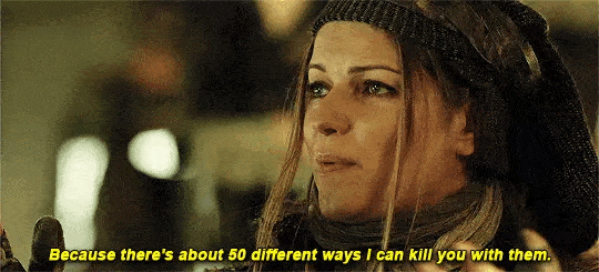 Diyoza Talks Back to Gabriel - The 100 Season 6 Episode 8