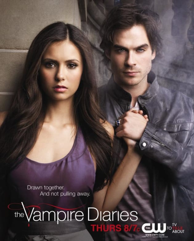 Vampiri diari Damon e Elena hook up