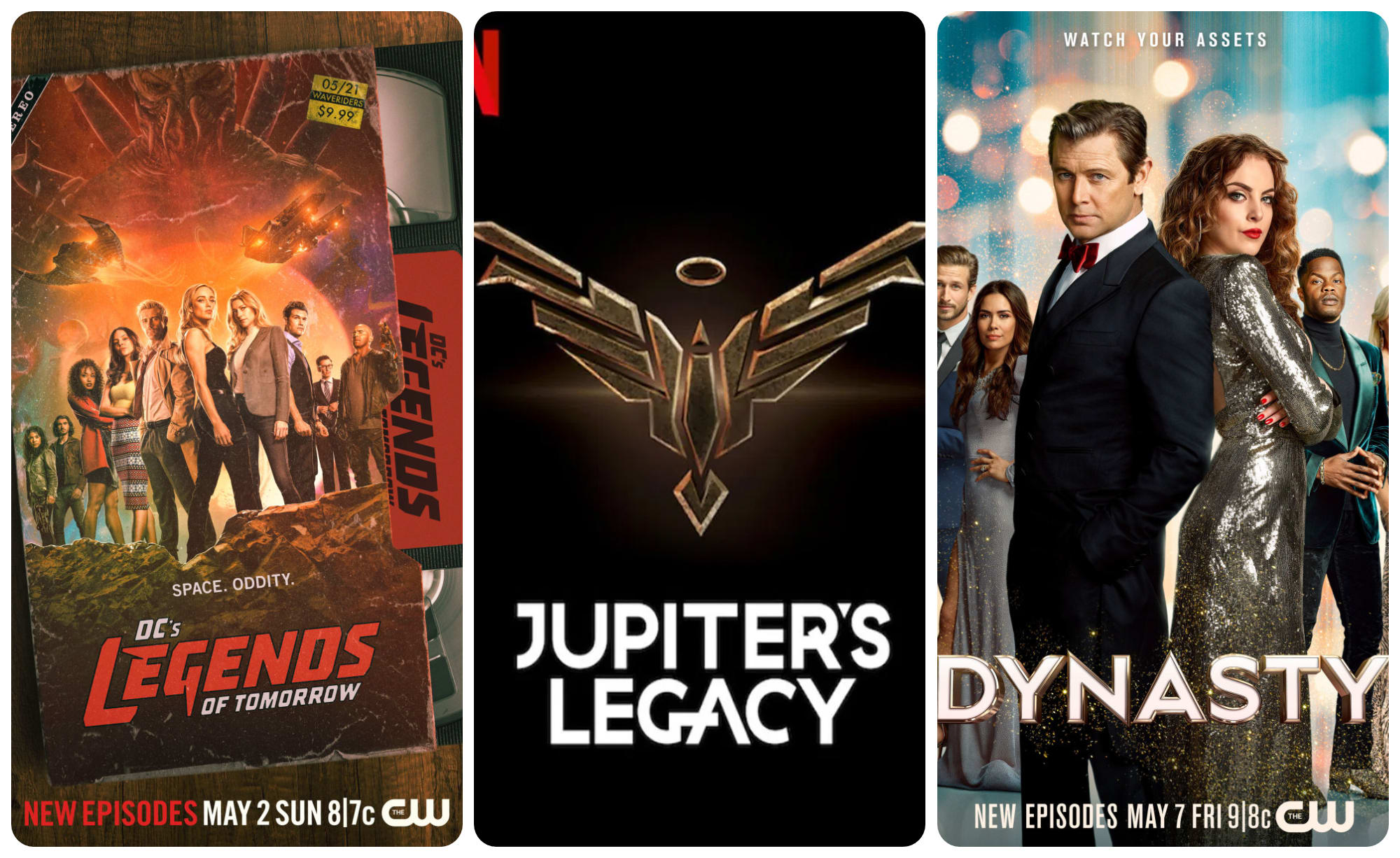 What To Watch Legends Of Tomorrow Jupiter S Legacy Dynasty Tv Fanatic