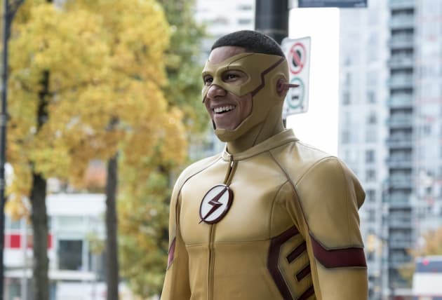 Happy Kid Flash