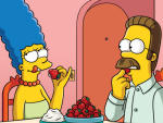 Marge and Ned Share Fruit