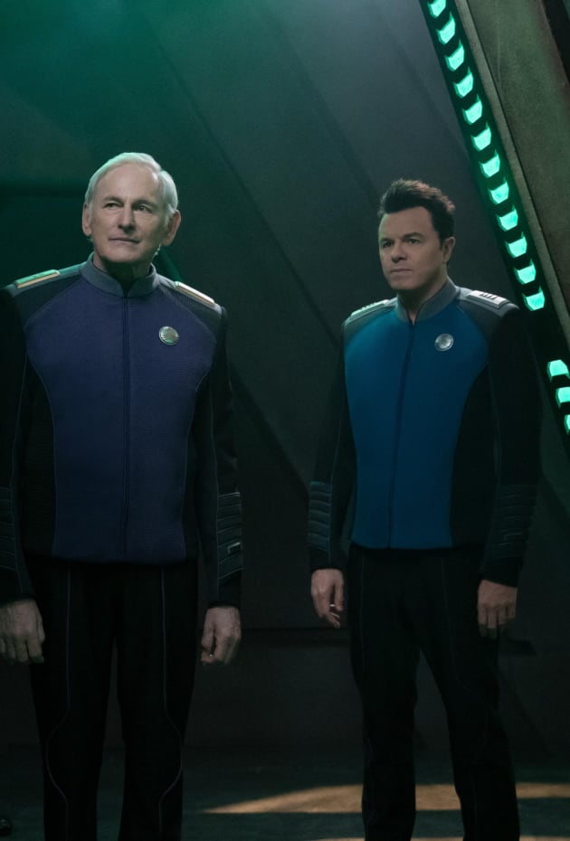 Halsey and Mercer - The Orville: New Horizons Season 3 Episode 4