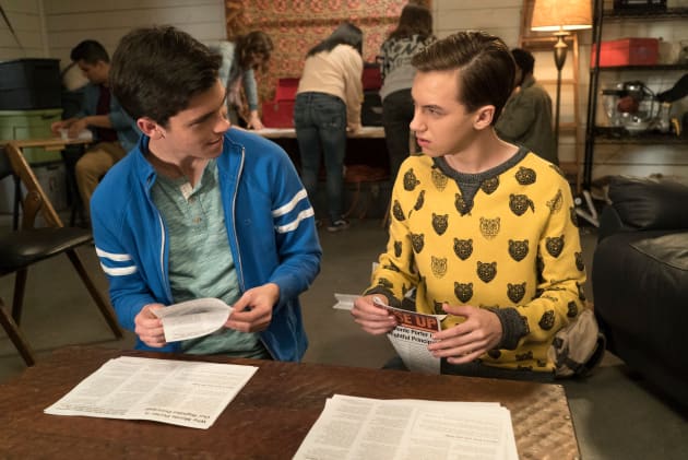 School Paper - The Fosters Season 5 Episode 3