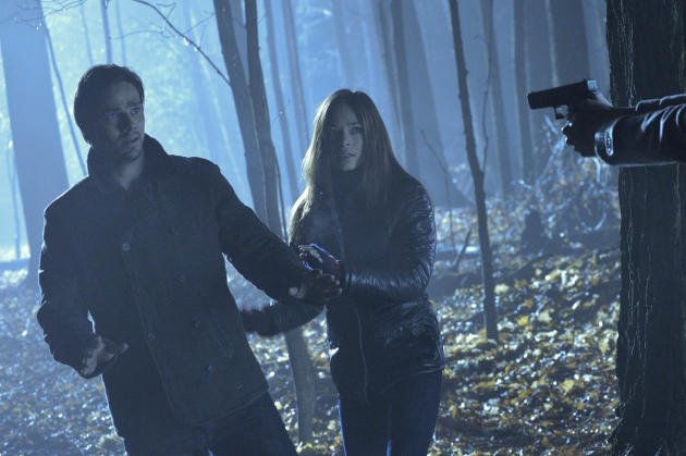 Cat and Vincent in the Woods