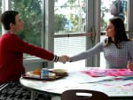 Kurt and Rachel's First Meeting - Glee Season 6 Episode 12