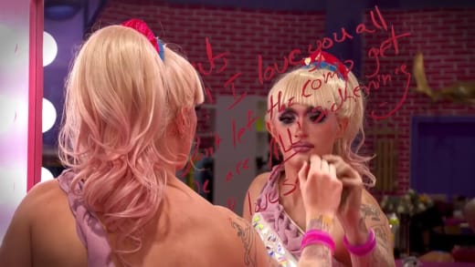 The First Lipstick Message - RuPaul's Drag Race