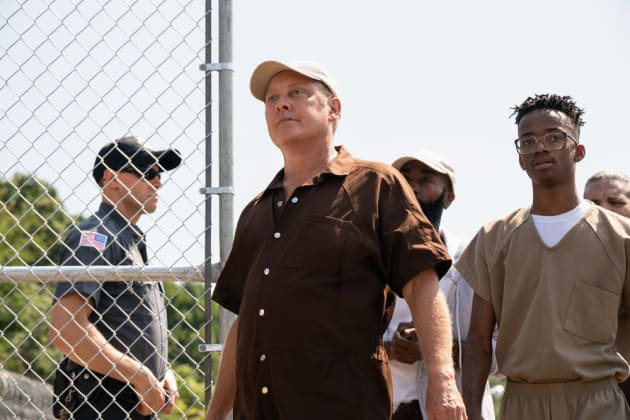 Red and Vontae - The Blacklist Season 6 Episode 4