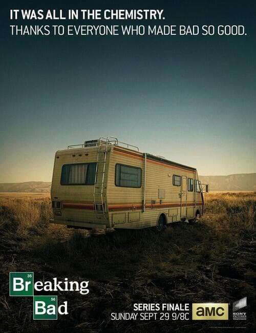 Breaking Bad Final Episodes Poster