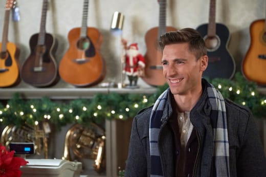 Smiling on Christmas Tree Lane