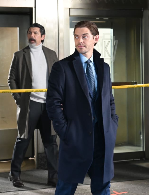 Arriving at the Crime scene - Tall - Prodigal Son Season 2 Episode 6