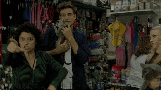 Dory and Drew and Elliott and Portia (Search Party)
