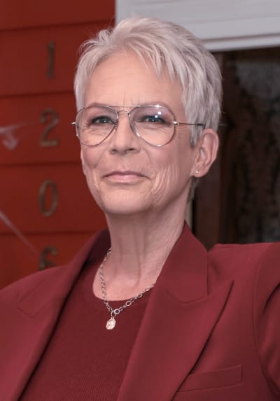 Jamie Lee Curtis attends the photocall of "The Halloween Ends Experience" 