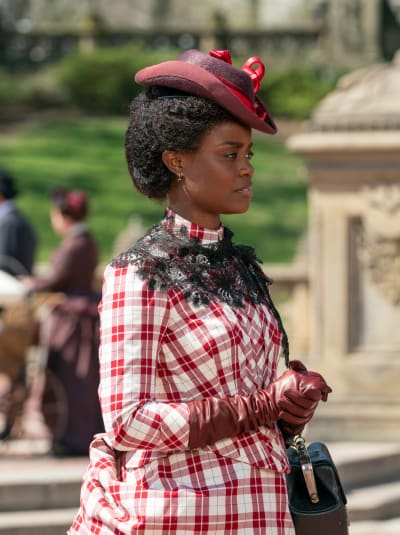 Peggy In The Park - The Gilded Age Season 1 Episode 2