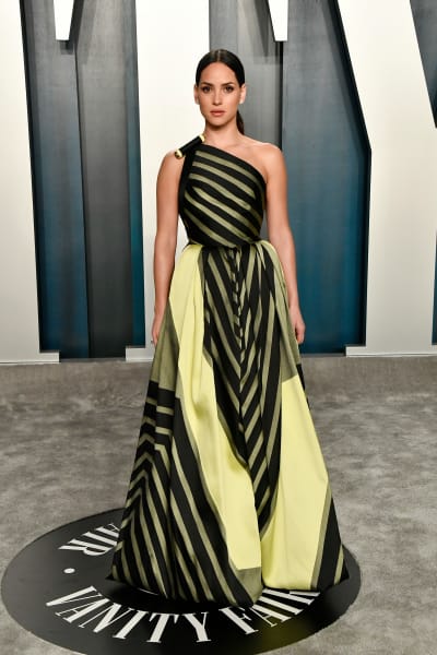 Adria Arjona attends the 2020 Vanity Fair Oscar Party