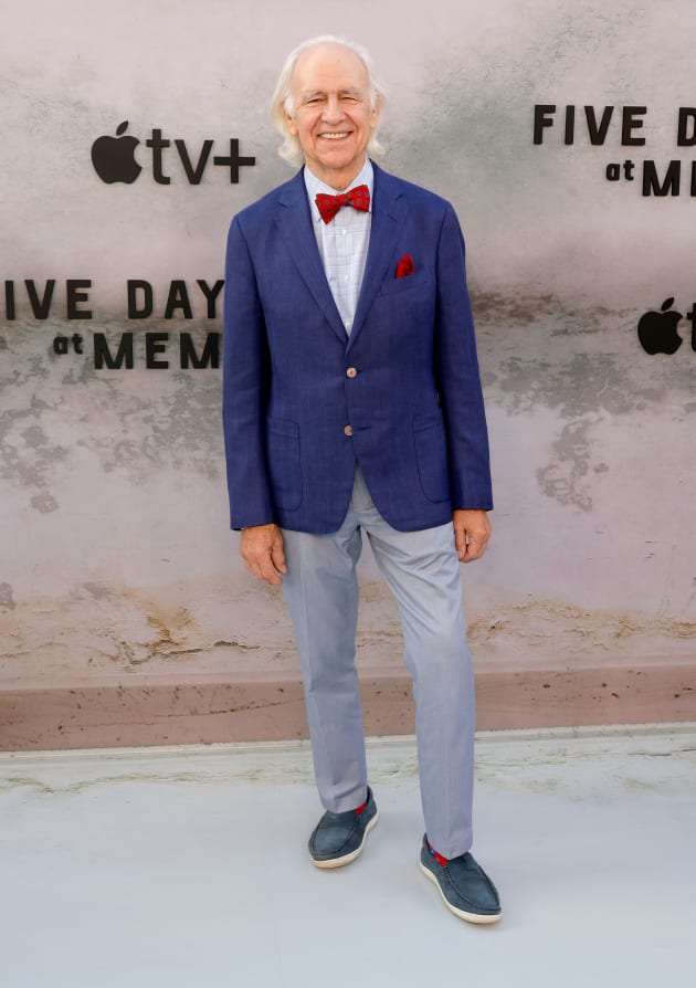 Robert Pine Decked Out in Blue