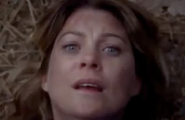 Terrified Meredith