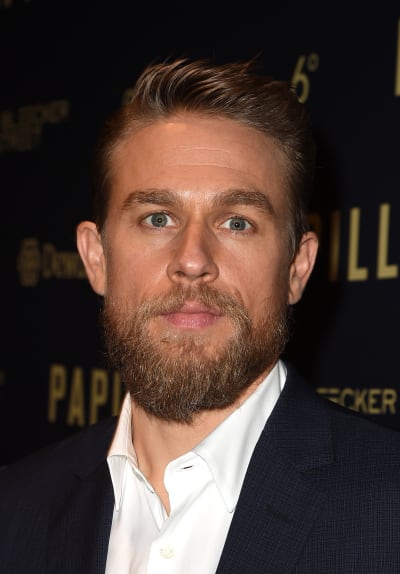Charlie Hunnam Attends Papillon Premiere