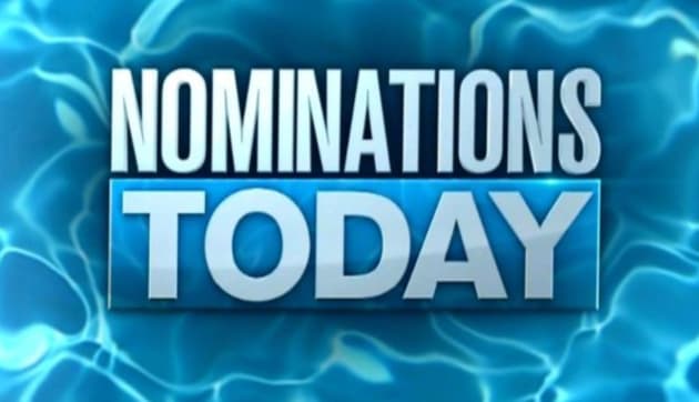 Big Brother - Nominations Today Sign