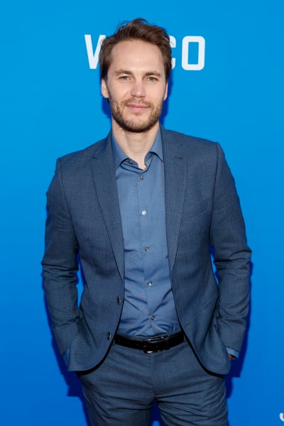 Taylor Kitsch arrives at the Academy of Television Arts and Sciences' screening of 'WACO' at the Sherry Lansing Theatre at Paramount Studios