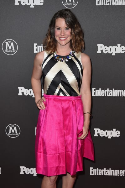 Actress Ashley Williams attends the 2016 Entertainment Weekly & People New York Upfronts VIP Party