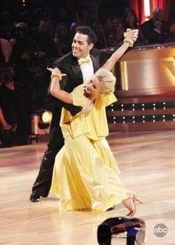 Adam Carolla and Julianne Hough