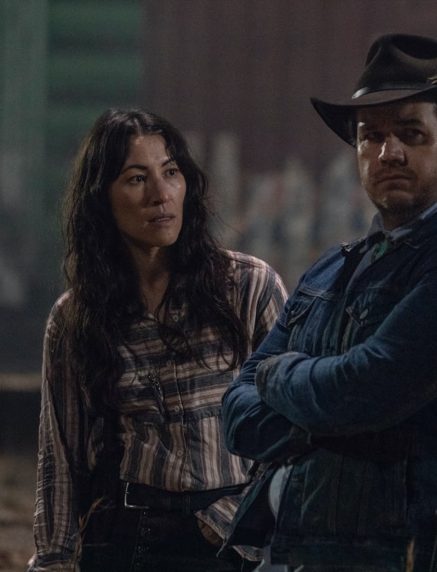 Yumiko Talks to Eugene - The Walking Dead Season 10 Episode 16