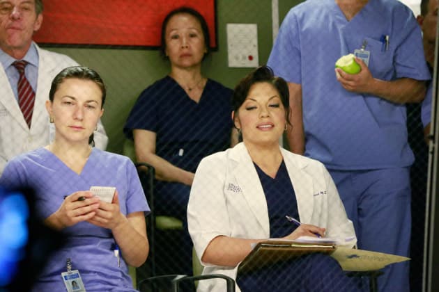 Callie Takes Notes - Grey's Anatomy Season 11 Episode 19