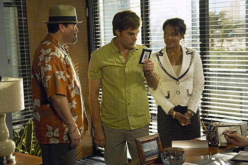 Angel, Dexter and Laguerta