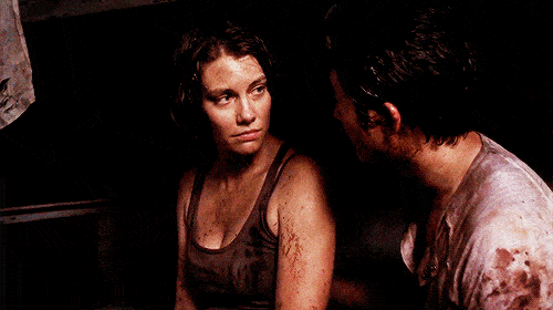 Glenn and Maggie - The Walking Dead