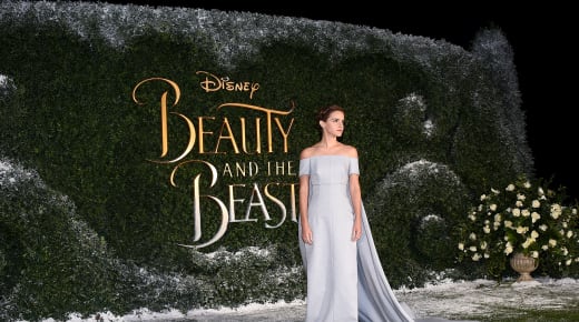 Emma Watson attends UK launch event for Disney's "Beauty And The Beast" 