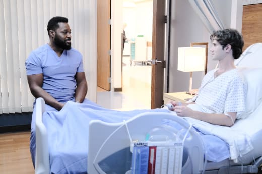 The Resident Season 3 Episode 19 Review Support System Tv Fanatic Cain recruits ezra to help keep an emergency situation under wraps. the resident season 3 episode 19 review