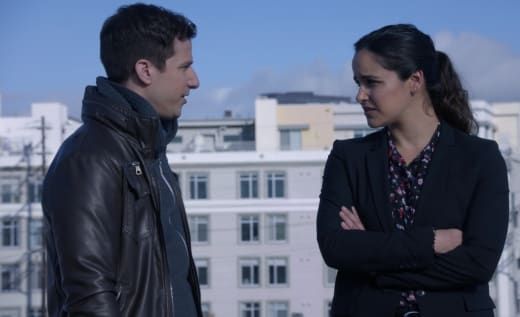 Jake and Amy Rooftop Talk (Brooklyn Nine-Nine Season 4 Episode 18 "Chasing Amy"