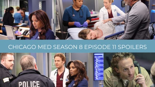 Spoilers for the Week of 1-11-22 - Chicago Med Season 8 Episode 11