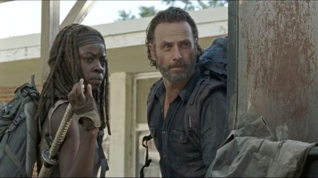 Rick and Michonne - The Walking Dead