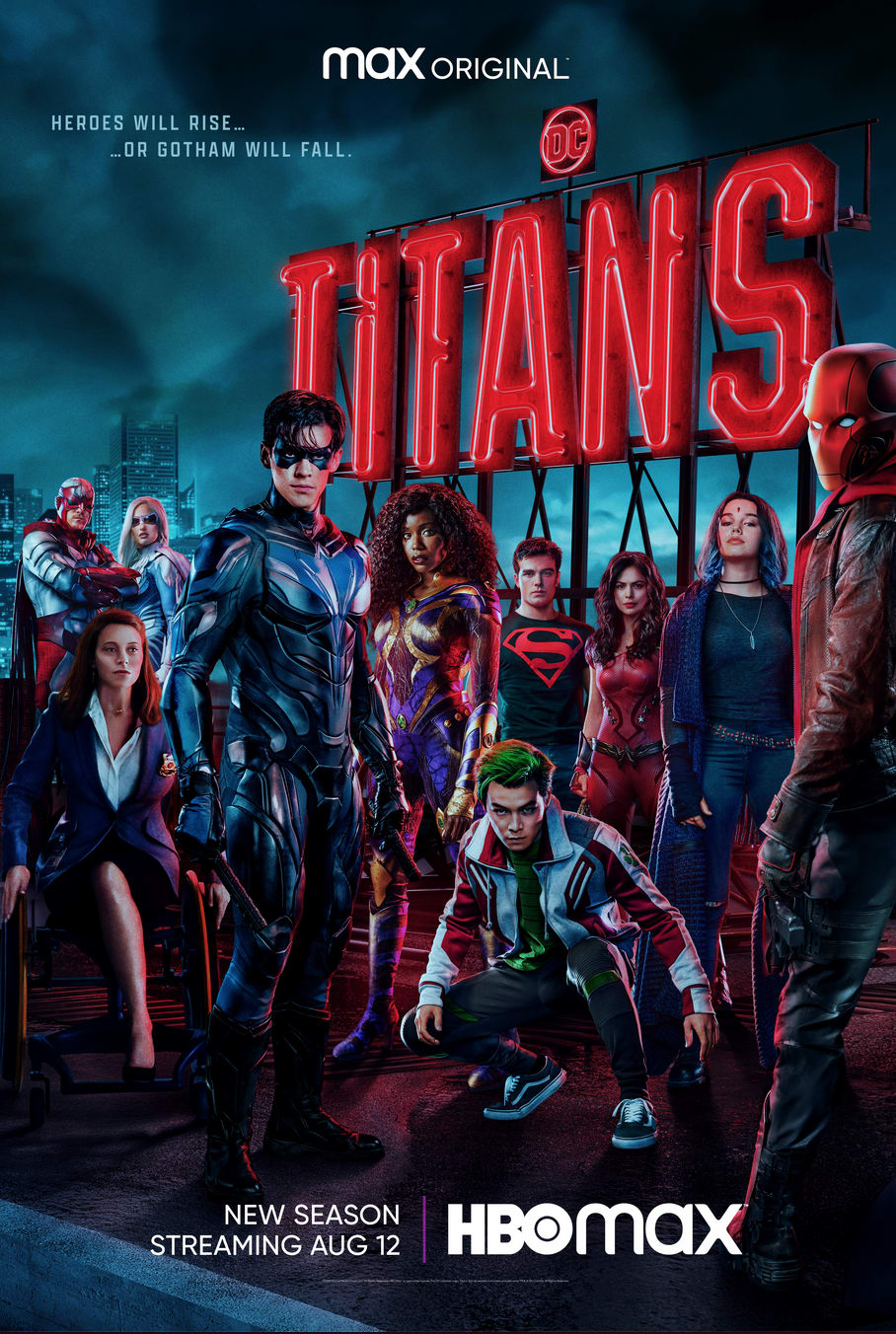 Titans Season 3 Poster Tv Fanatic