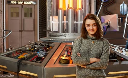 Maisie Williams to Give Doctor Who Hell: See the Star on Set!