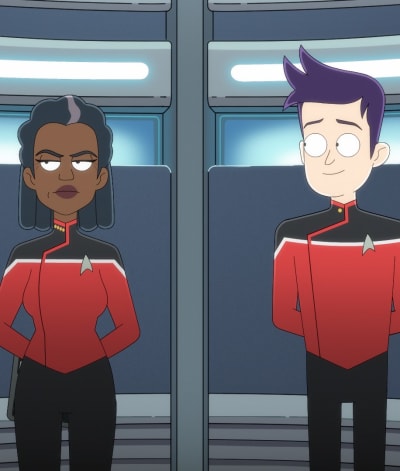 Captain and Ensign - Star Trek: Lower Decks Season 1 Episode 3