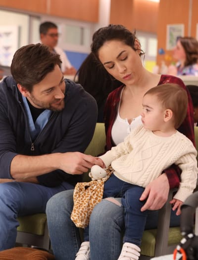 Playing with the Baby - Tall  - New Amsterdam Season 2 Episode 11