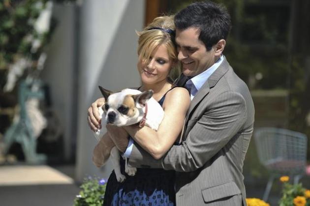 Phil, Claire and a Pug