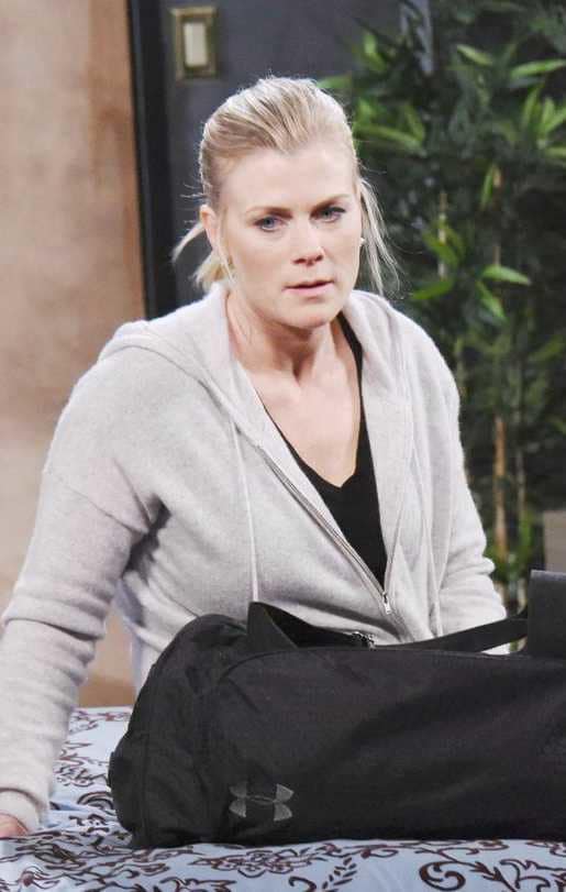 Sami Finds Brady's Bag - Days of Our Lives