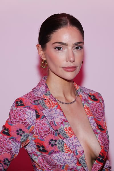 Janet Montgomery attends the Chiara Boni show during New York Fashion Week: The Shows 