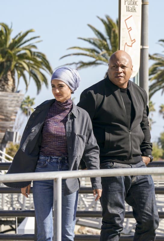 Sam and Fatima -- Tall - NCIS: Los Angeles Season 13 Episode 19